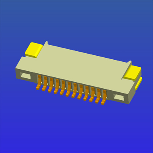 0.5mm间距1.2高无锁式fpc